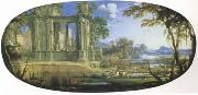 Pierre Pater The Elder Fantasti Landscape with Ruins (mk05) oil painting artist